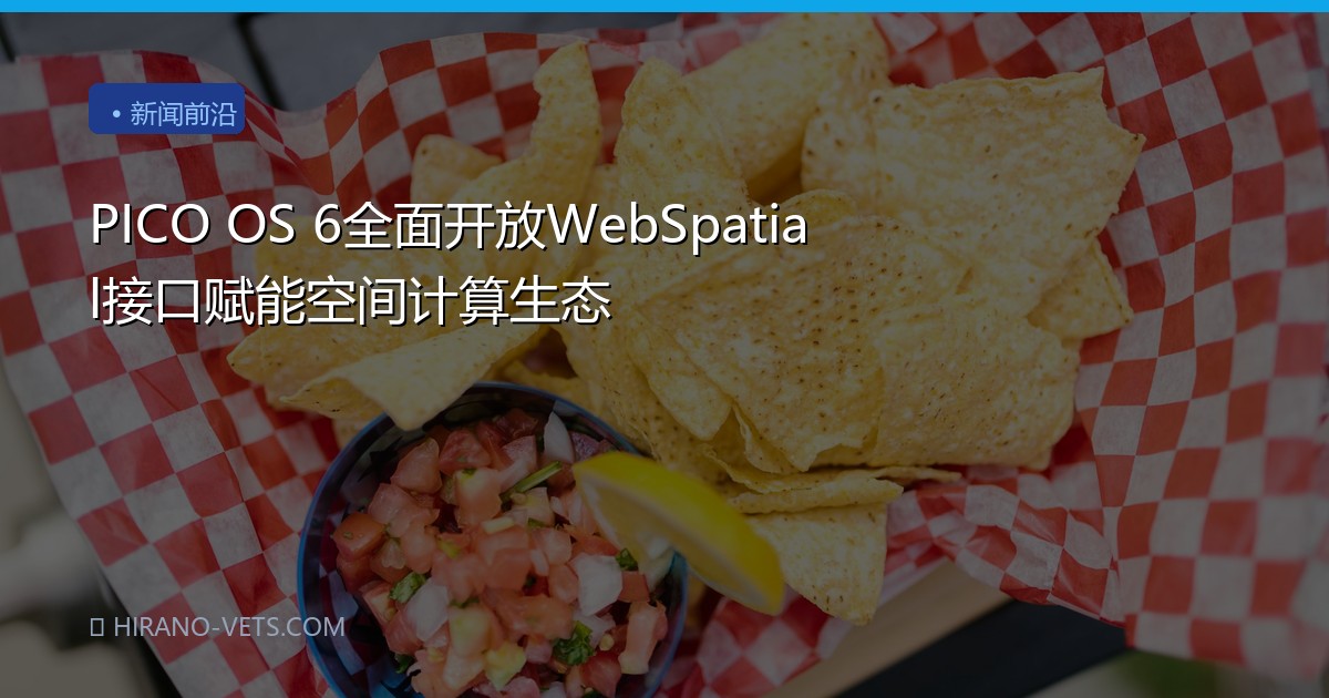 PICO OS 6全面开放WebSpatial接口赋能空间计算生态