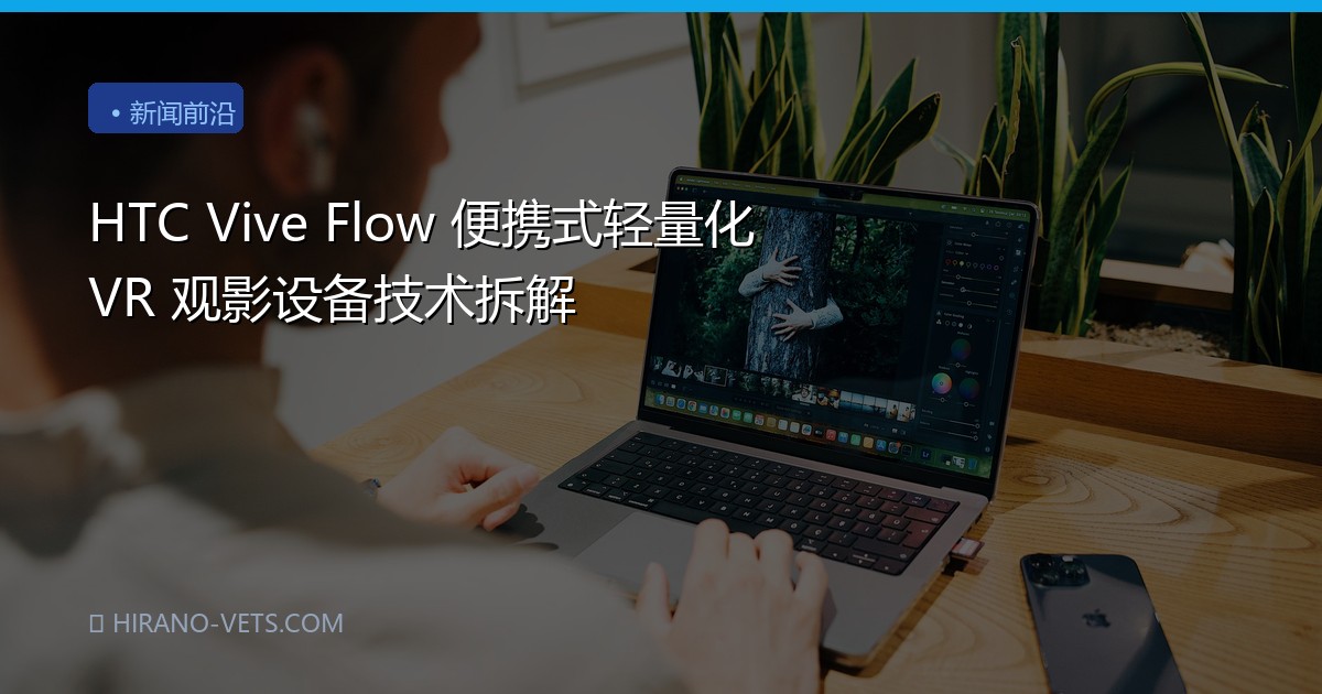 HTC Vive Flow 便携式轻量化 VR 观影设备技术拆解