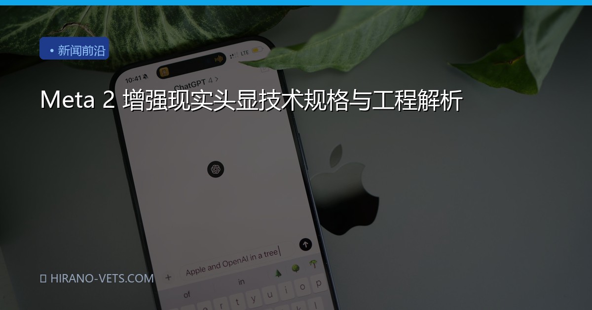 Meta 2 增强现实头显技术规格与工程解析