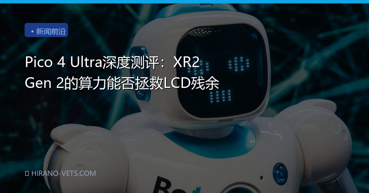 Pico 4 Ultra深度测评：XR2 Gen 2的算力能否拯救LCD残余