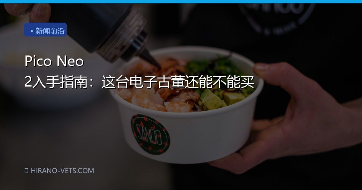 Pico Neo 2入手指南：这台电子古董还能不能买