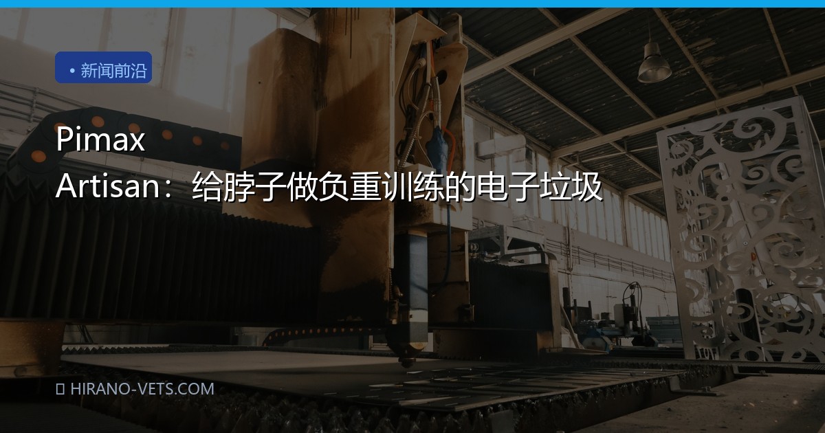 Pimax Artisan：给脖子做负重训练的电子垃圾
